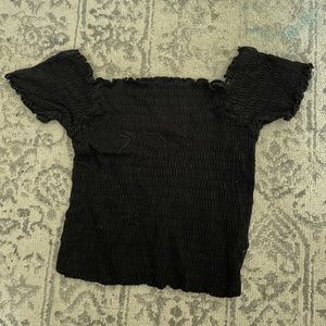 Forever 21 crop top rouched